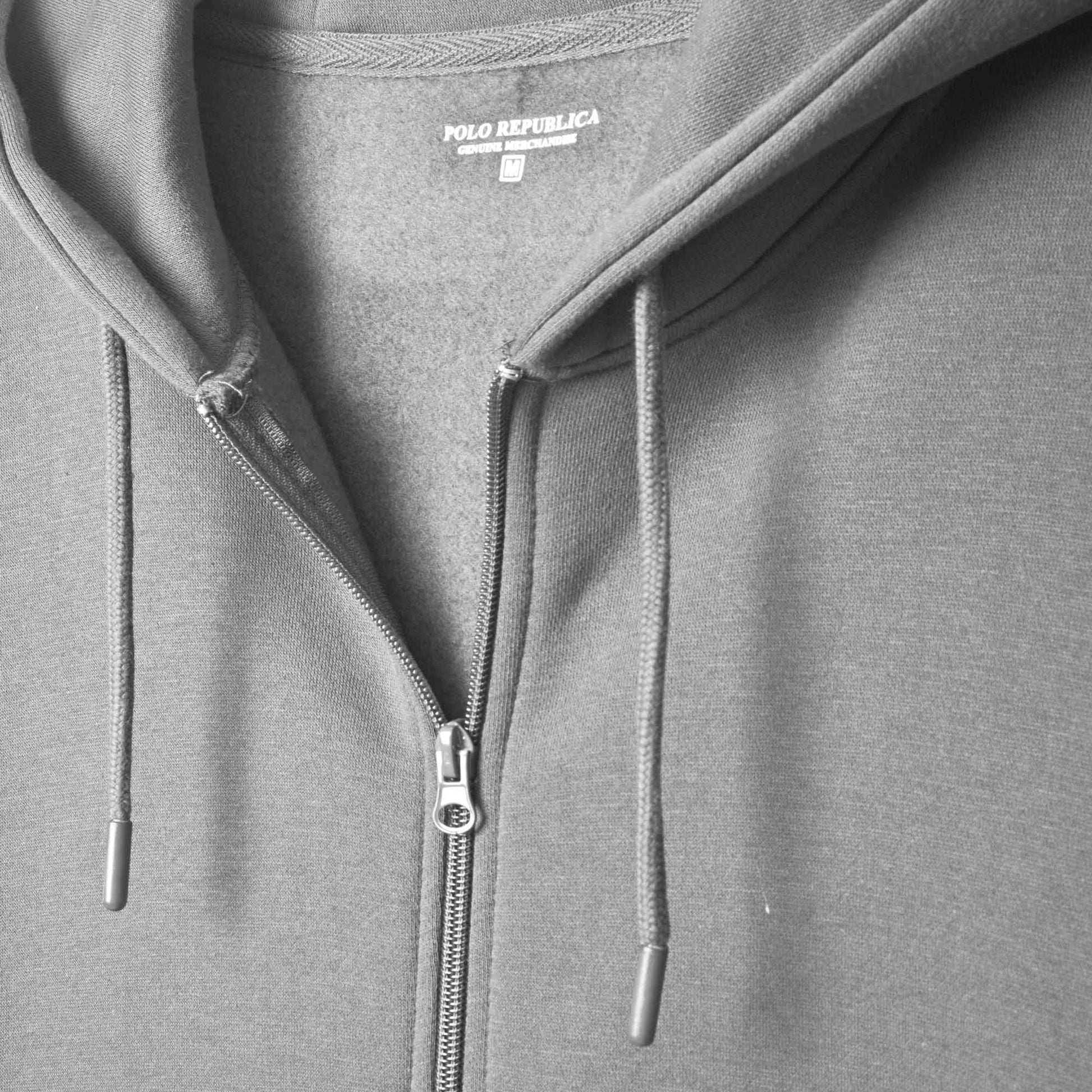 Polo Republica Men's Lucerne Zipper Hoodie Men's Zipper Hoodie Polo Republica