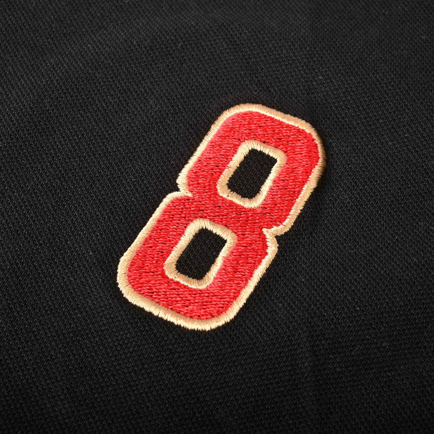 Polo Republica Men's USA Crest & 8 Embroidered Short Sleeve Polo Shirt