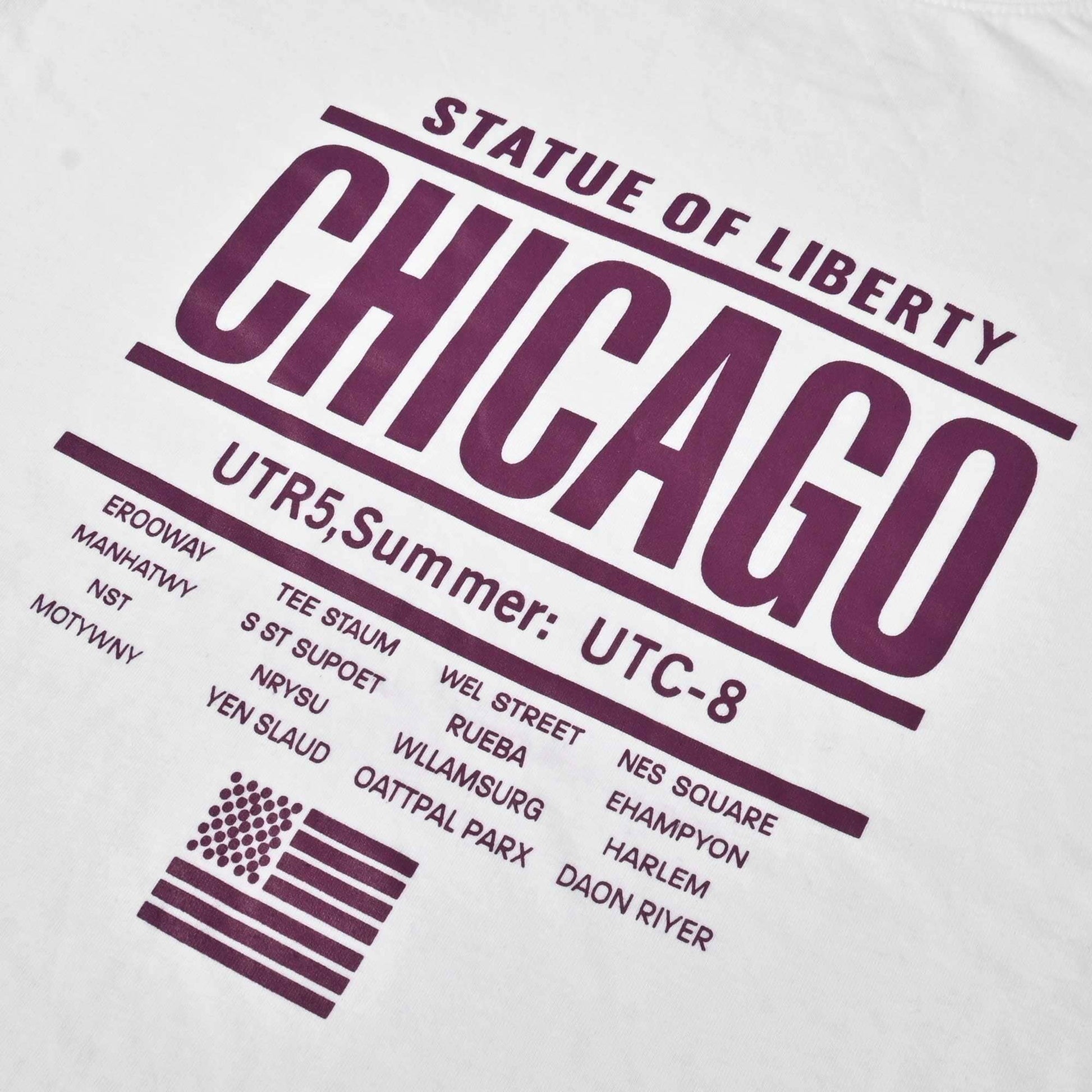 Polo Republica Men's Statue Of Liberty Printed Crew Neck Tee Shirt Men's Tee Shirt Polo Republica