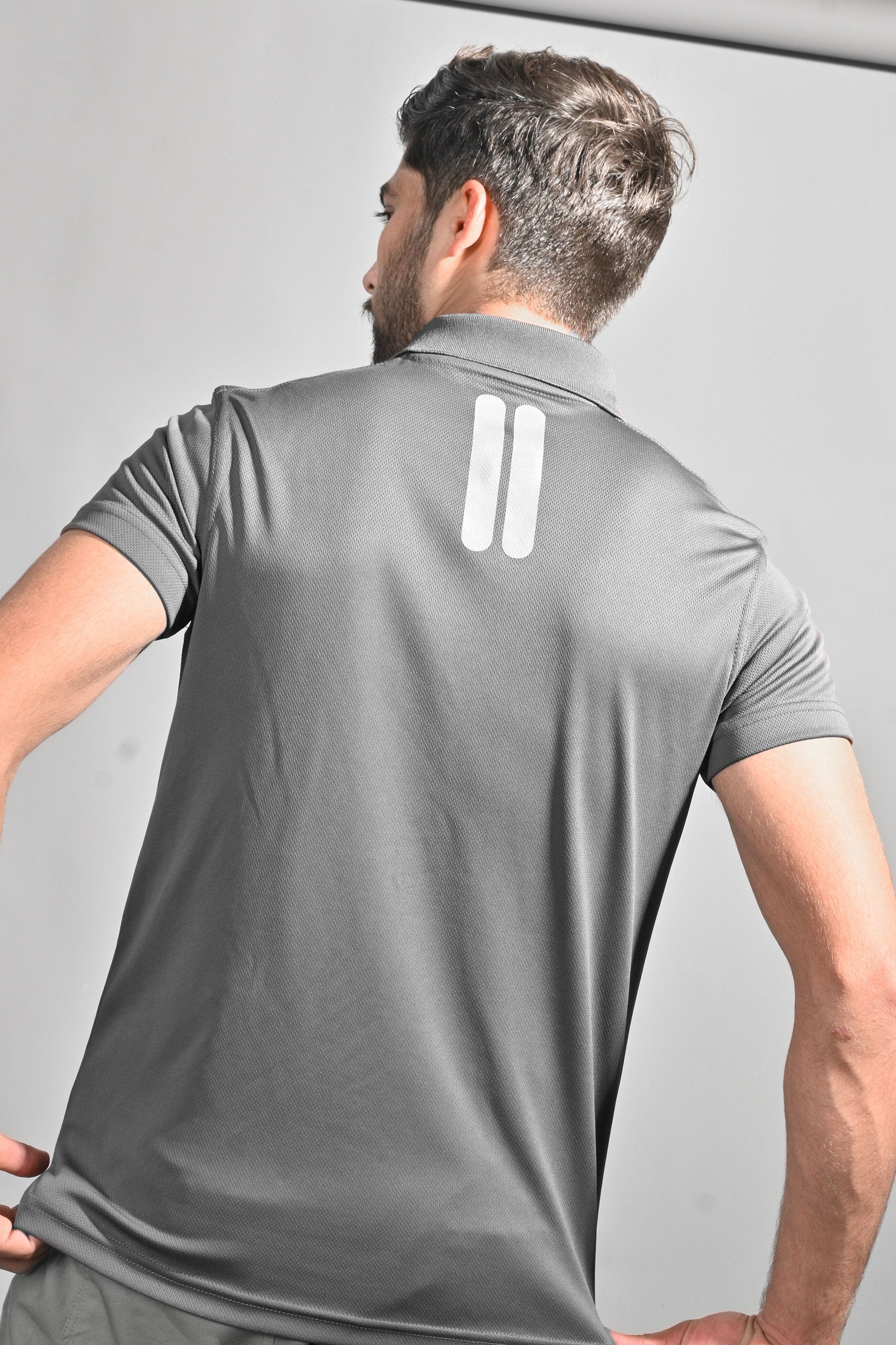 Polo Republica Men's Keep Spirit Printed Activewear Polo Shirt Men's Polo Shirt Polo Republica