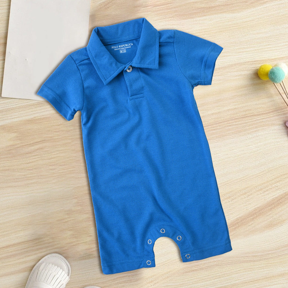 Polo Republica Zodian Short Sleeve Baby Romper Romper Polo Republica
