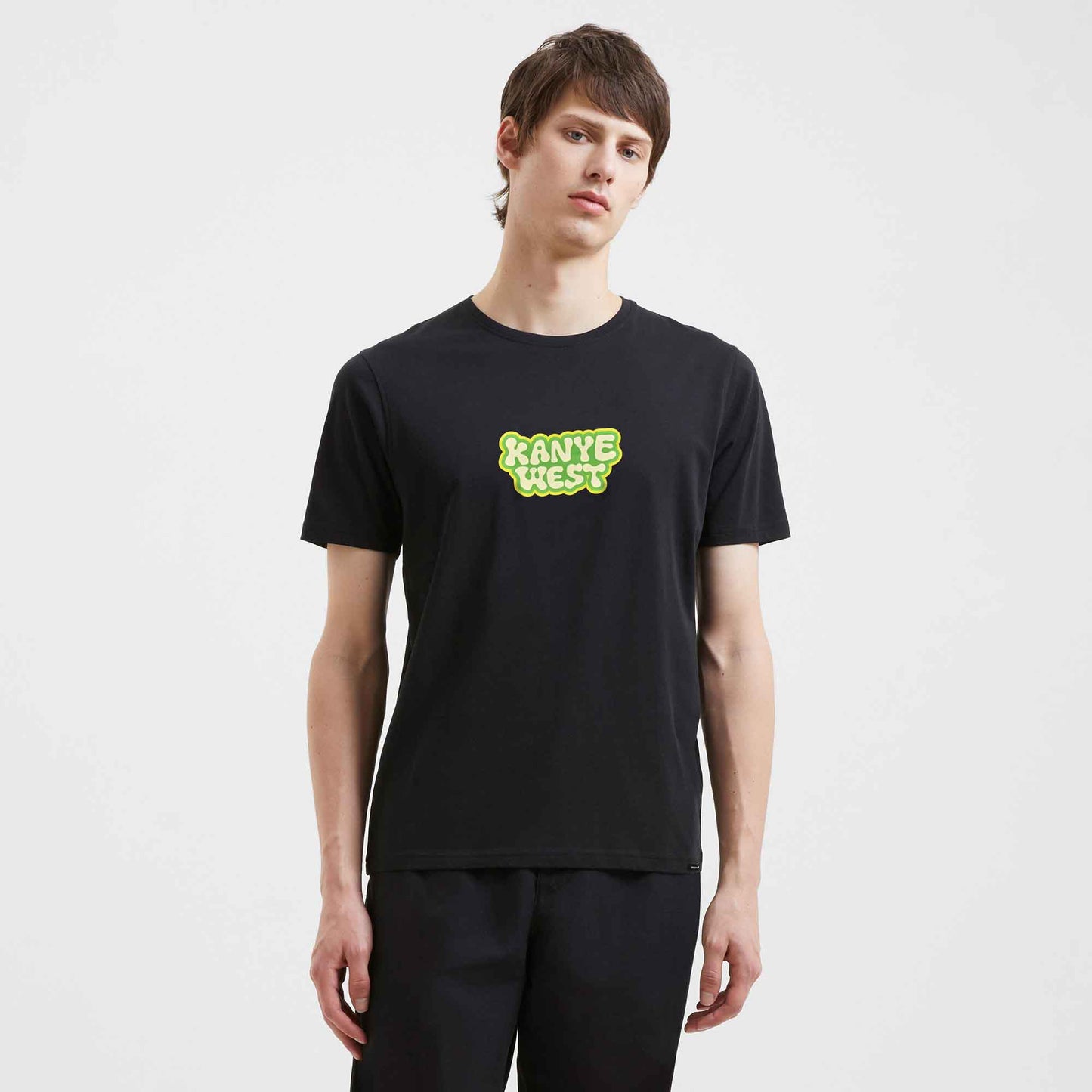 Polo Republica Men's Kayne West Printed Crew Neck Tee Shirt