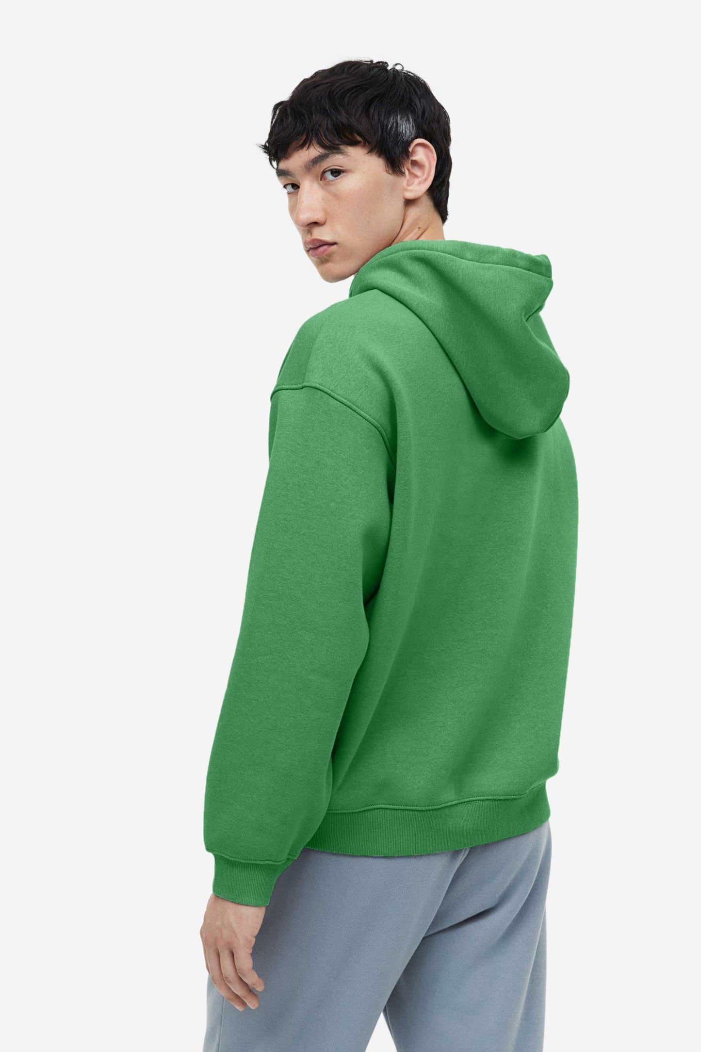 Polo Republica Men's Solid Fleece Pullover Hoodie