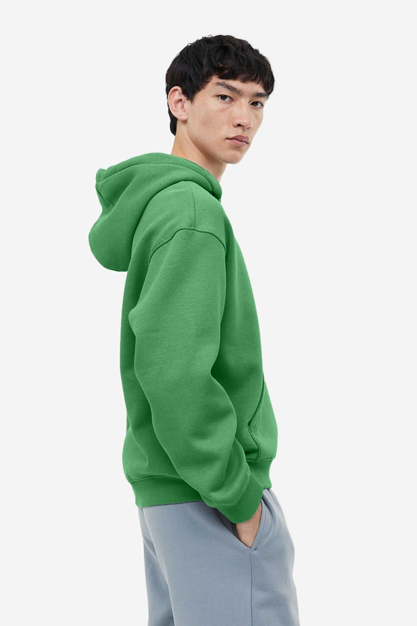 Polo Republica Men's Solid Fleece Pullover Hoodie