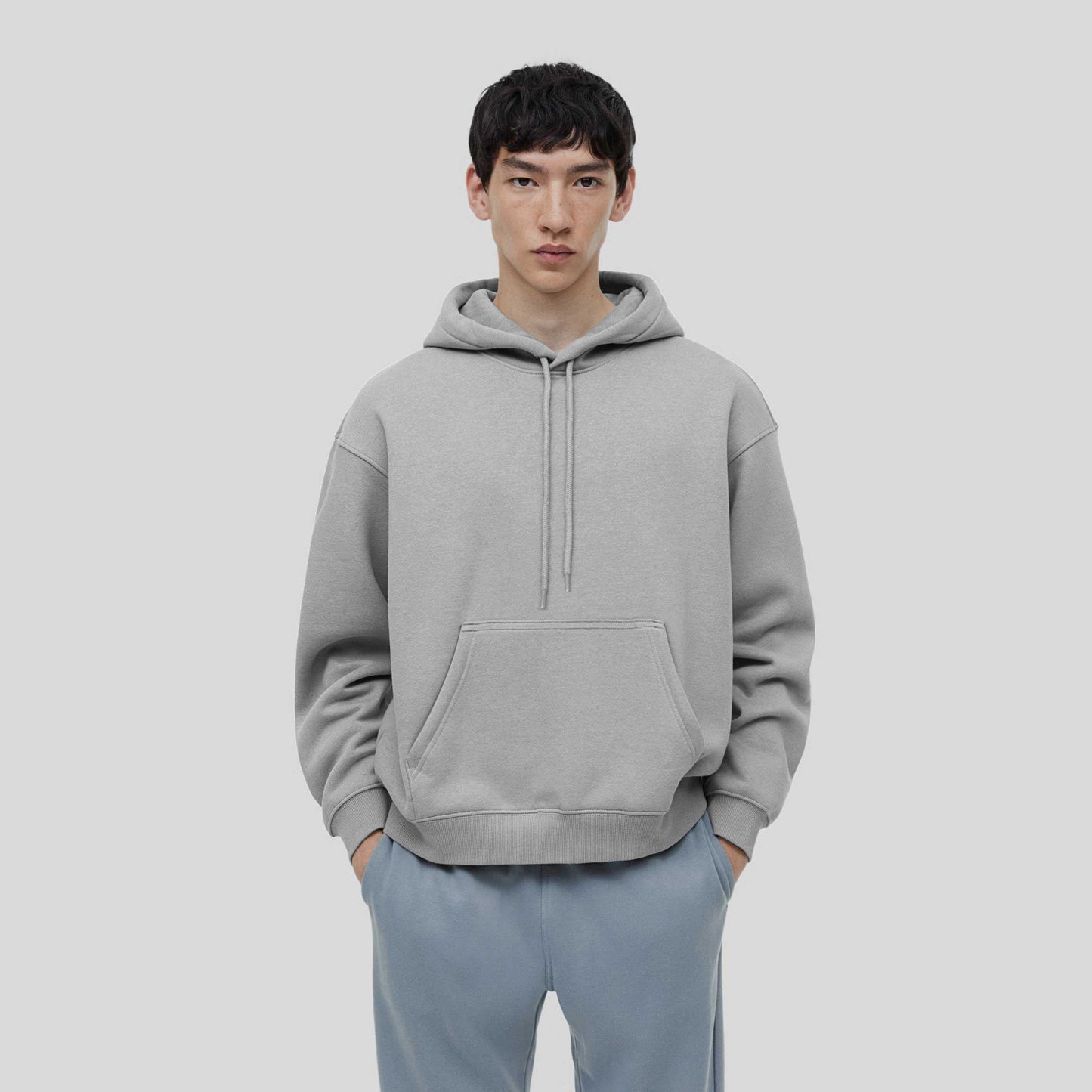 Polo Republica Men's Solid Fleece Pullover Hoodie