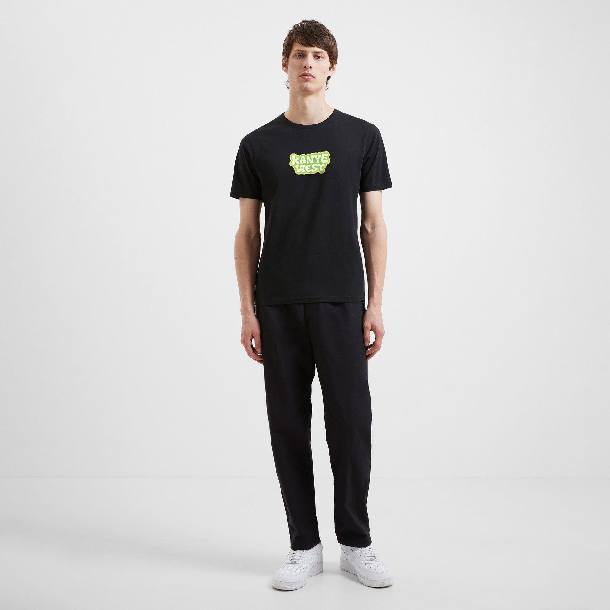 Polo Republica Men's Kayne West Printed Crew Neck Tee Shirt