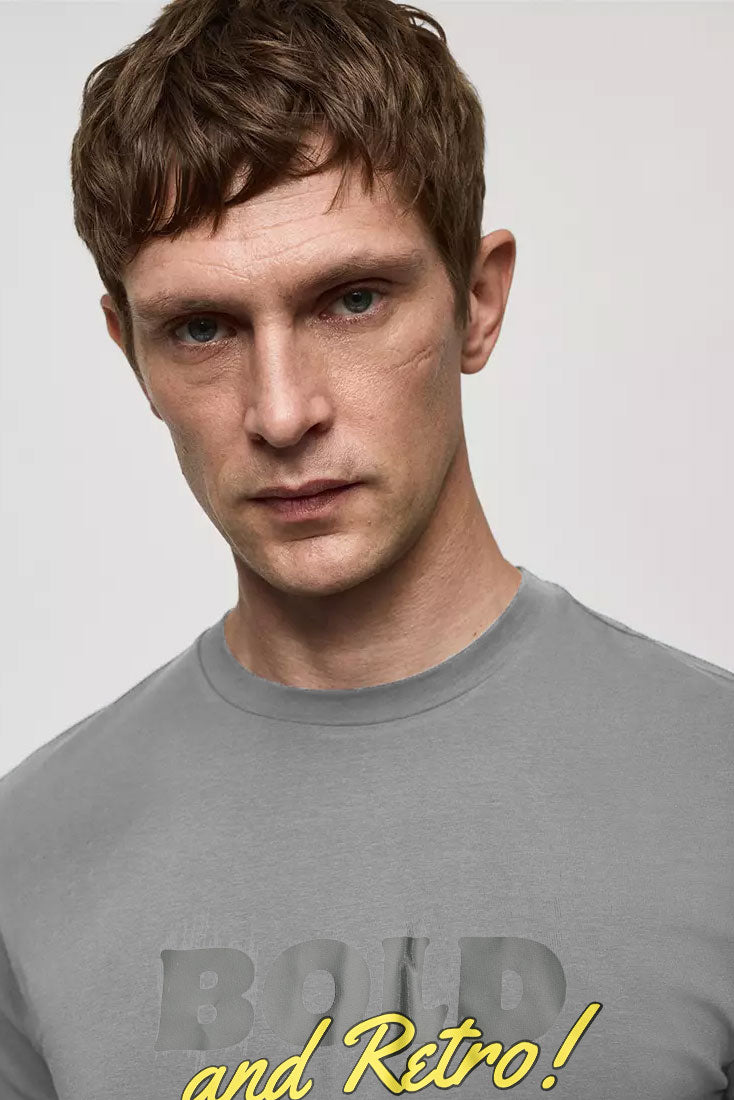 Polo Republica Men's Bold and Retro Printed Short Sleeve Tee Shirt