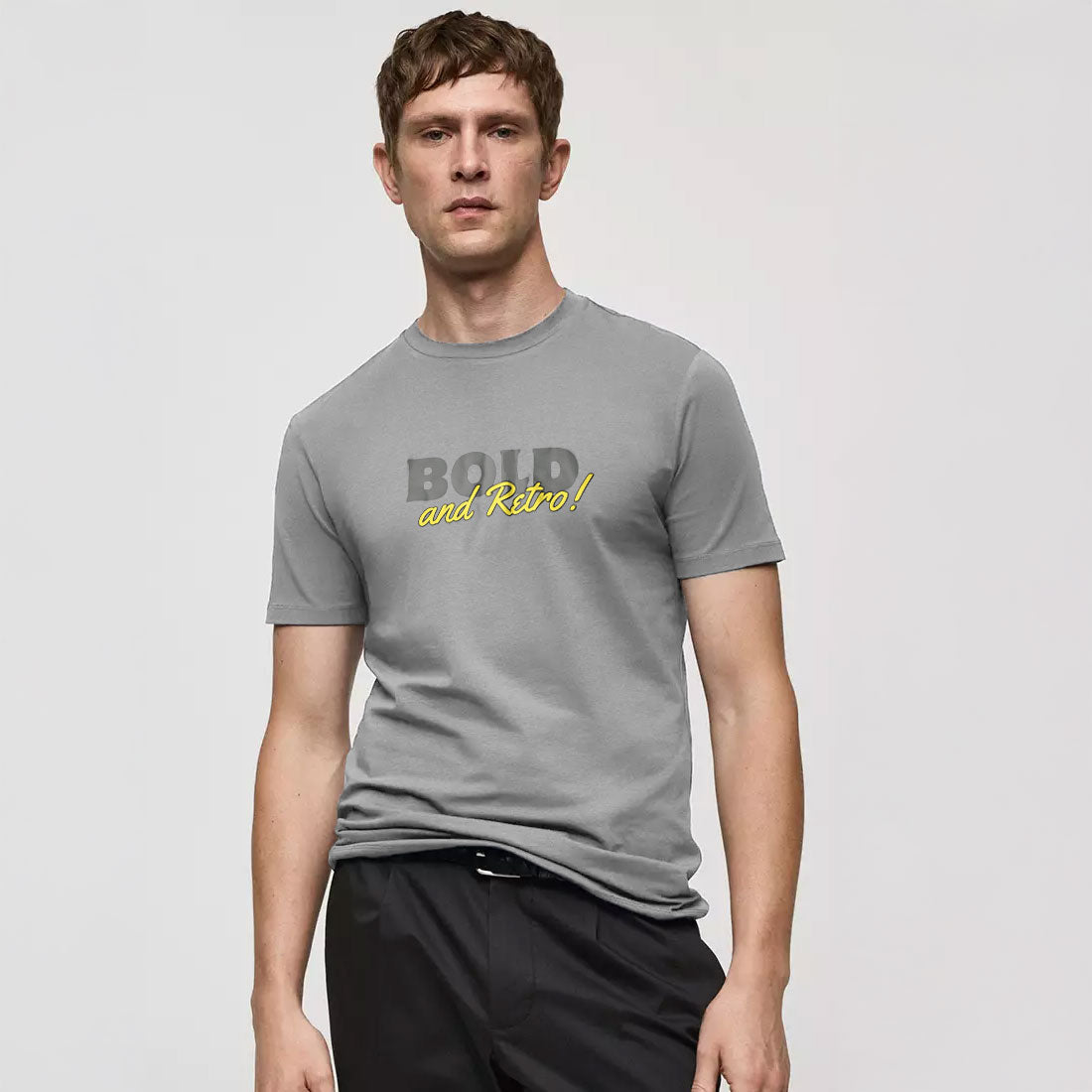 Polo Republica Men's Bold and Retro Printed Short Sleeve Tee Shirt