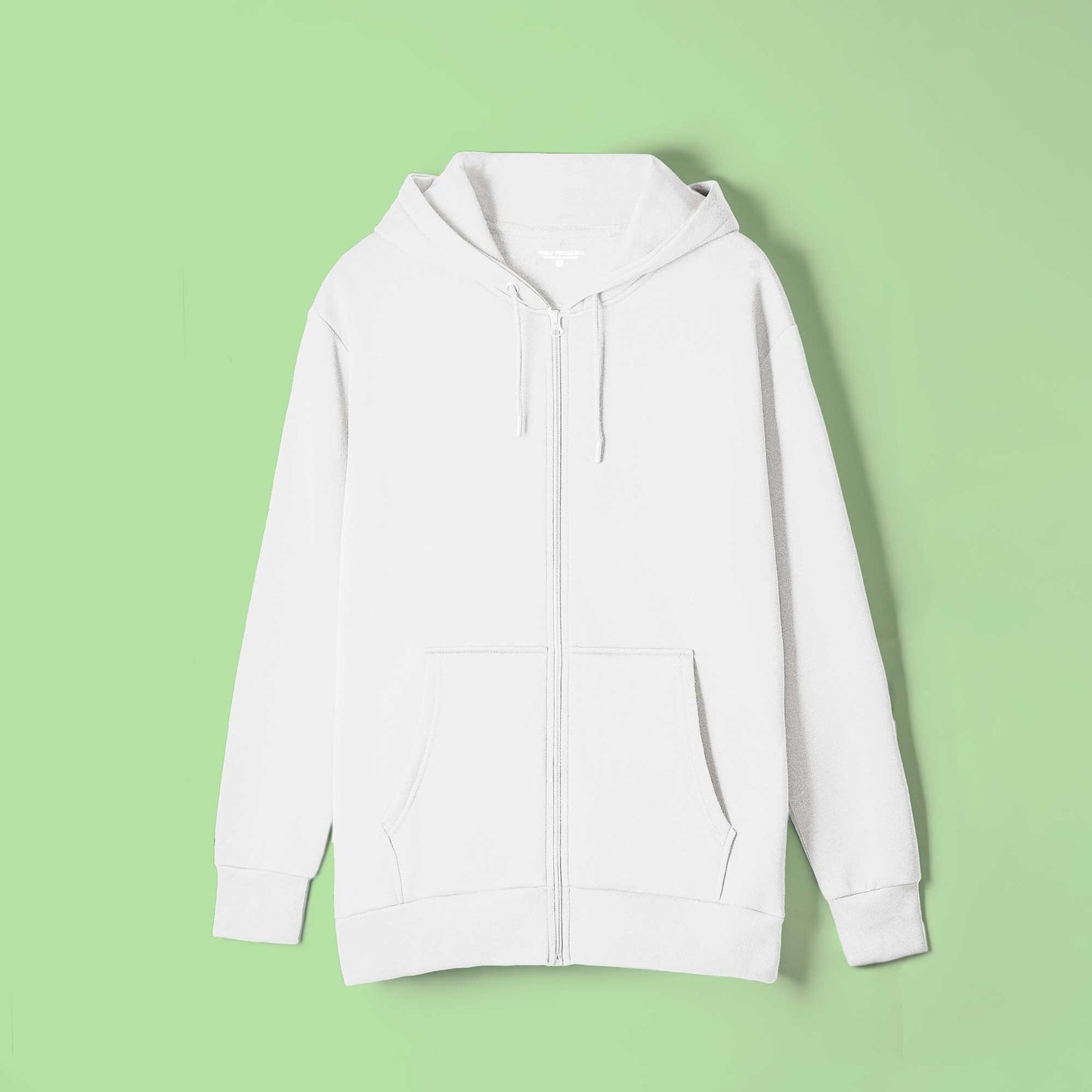 Polo Republica Men's Lucerne Zipper Hoodie Men's Zipper Hoodie Polo Republica White S