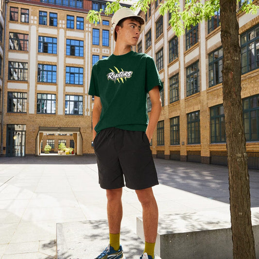 Polo Republica Men's Raptors Printed Crew Neck Tee Shirt Men's Tee Shirt Polo Republica