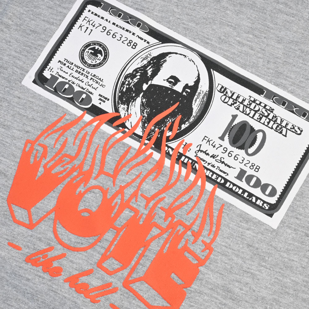 Polo Republica Men's Vote Like Hell Printed Crew Neck Tee Shirt Men's Tee Shirt Polo Republica