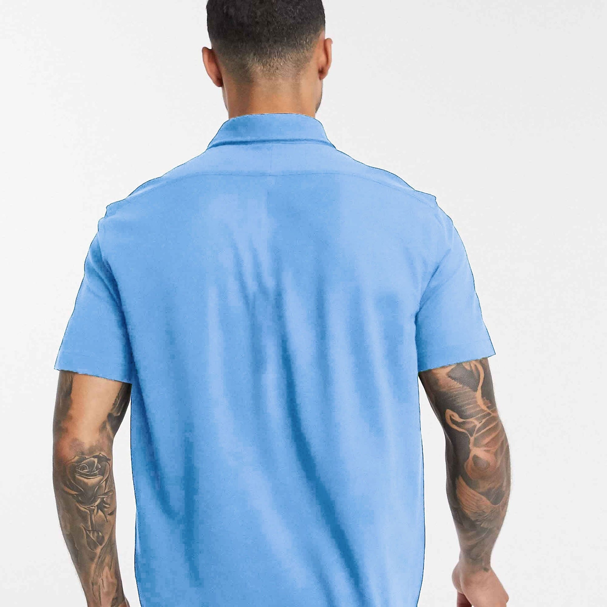 Polo Republica Men's Essentials Short Sleeve Pique Casual Shirt Men's Casual Shirt Polo Republica