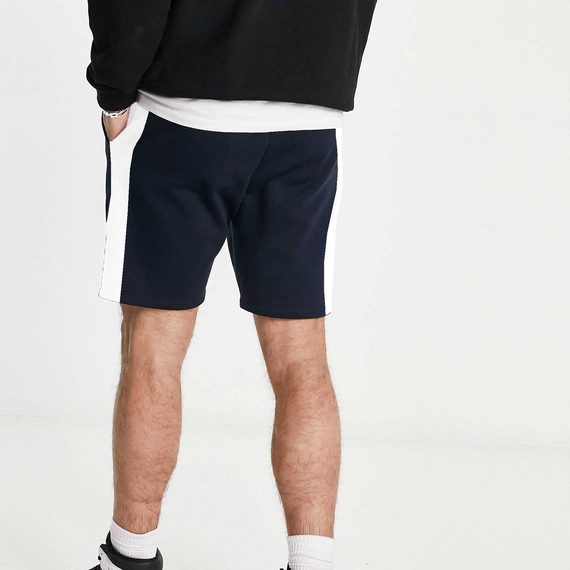 Polo Republica Men's Ascona Contrast Panel Pique Shorts Men's Shorts Polo Republica