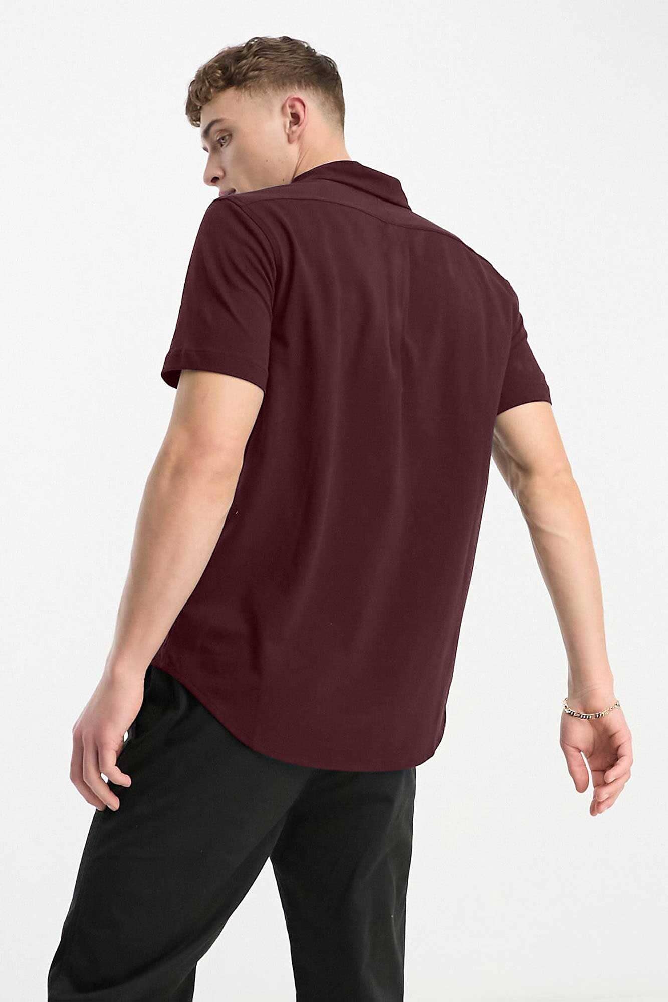 Polo Republica Men's Essentials Short Sleeve Pique Casual Shirt Men's Casual Shirt Polo Republica