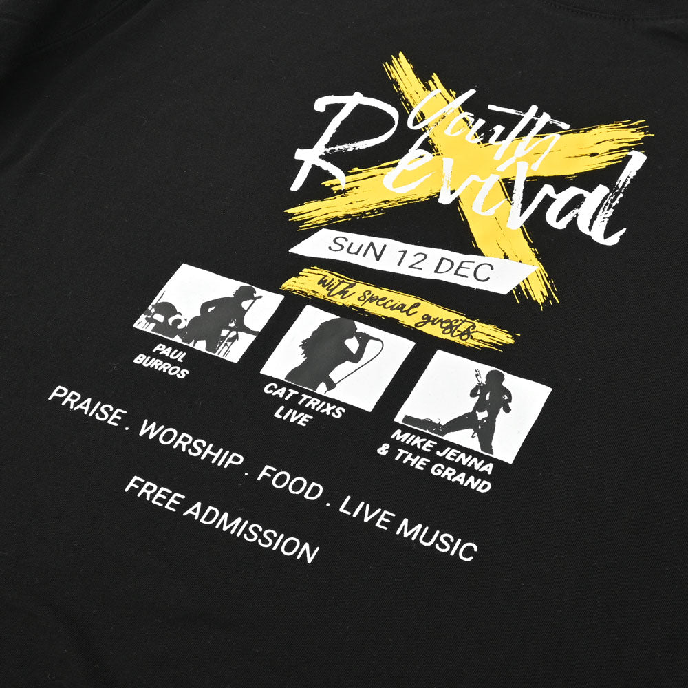 Polo Republica Men's Youth Revival Printed Crew Neck Tee Shirt Men's Tee Shirt Polo Republica