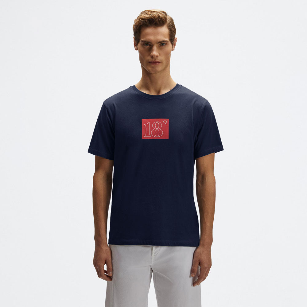 Polo Republica Men's Now Or Never 18 Printed Crew Neck Tee Shirt Men's Tee Shirt Polo Republica