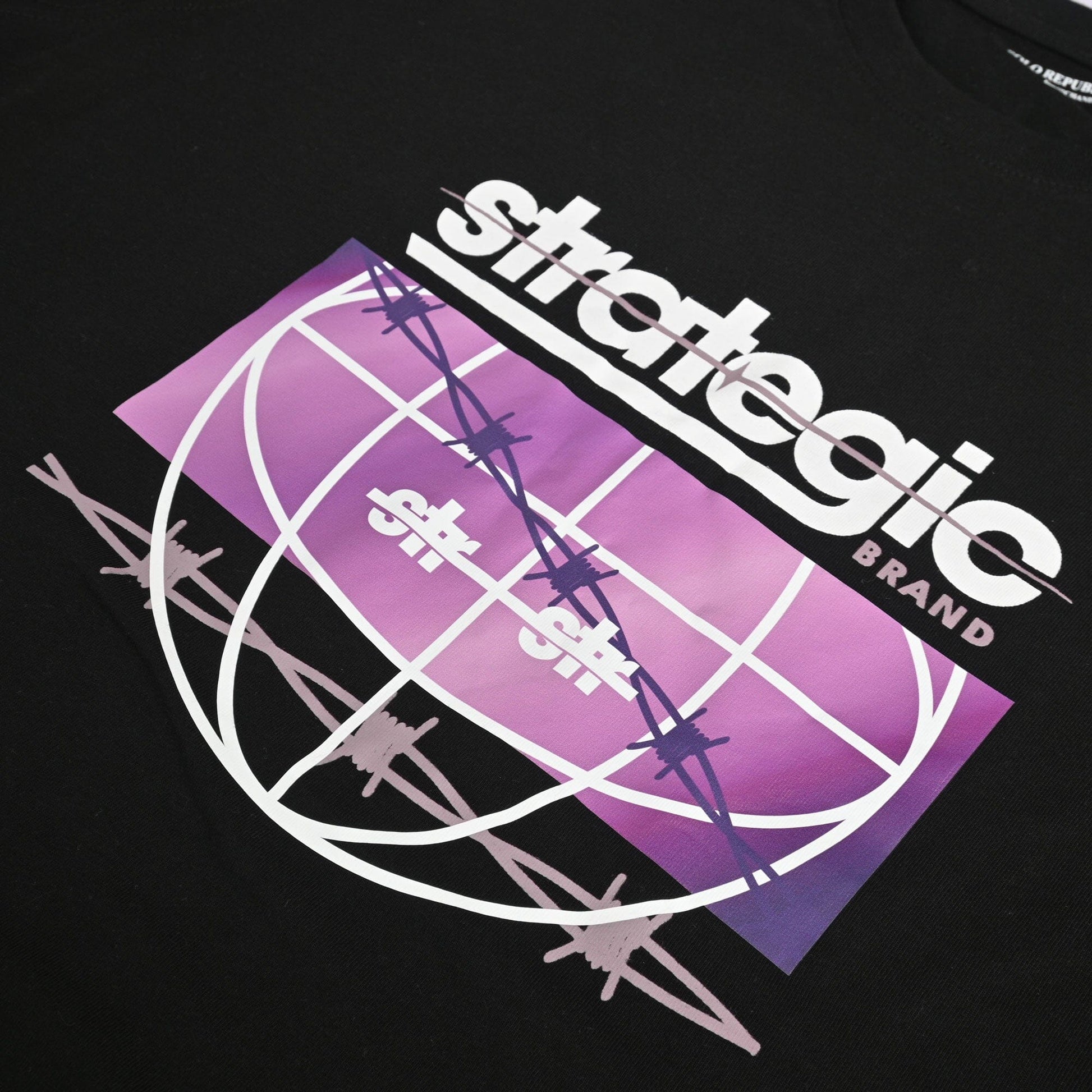 Polo Republica Men's Strategic Printed Short Sleeve Tee Shirt Men's Tee Shirt Polo Republica