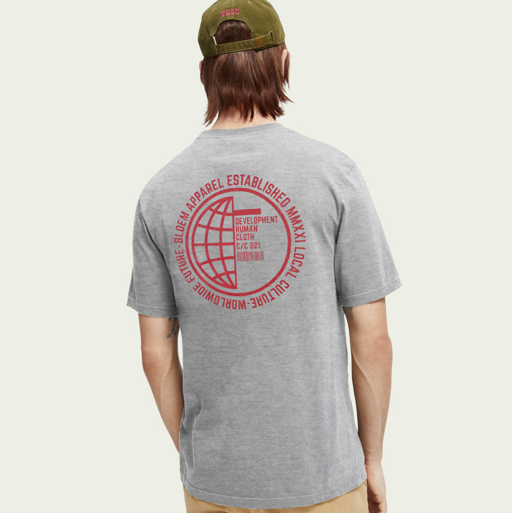 Polo Republica Men's Security Seal Printed Crew Neck Tee Shirt Men's Tee Shirt Polo Republica