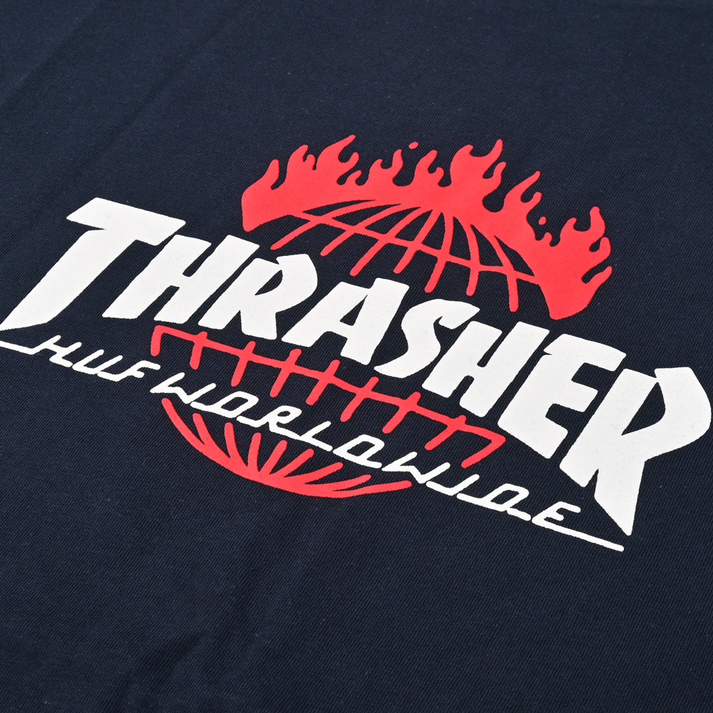 Polo Republica Men's Thrasher Printed Crew Neck Tee Shirt Men's Tee Shirt Polo Republica