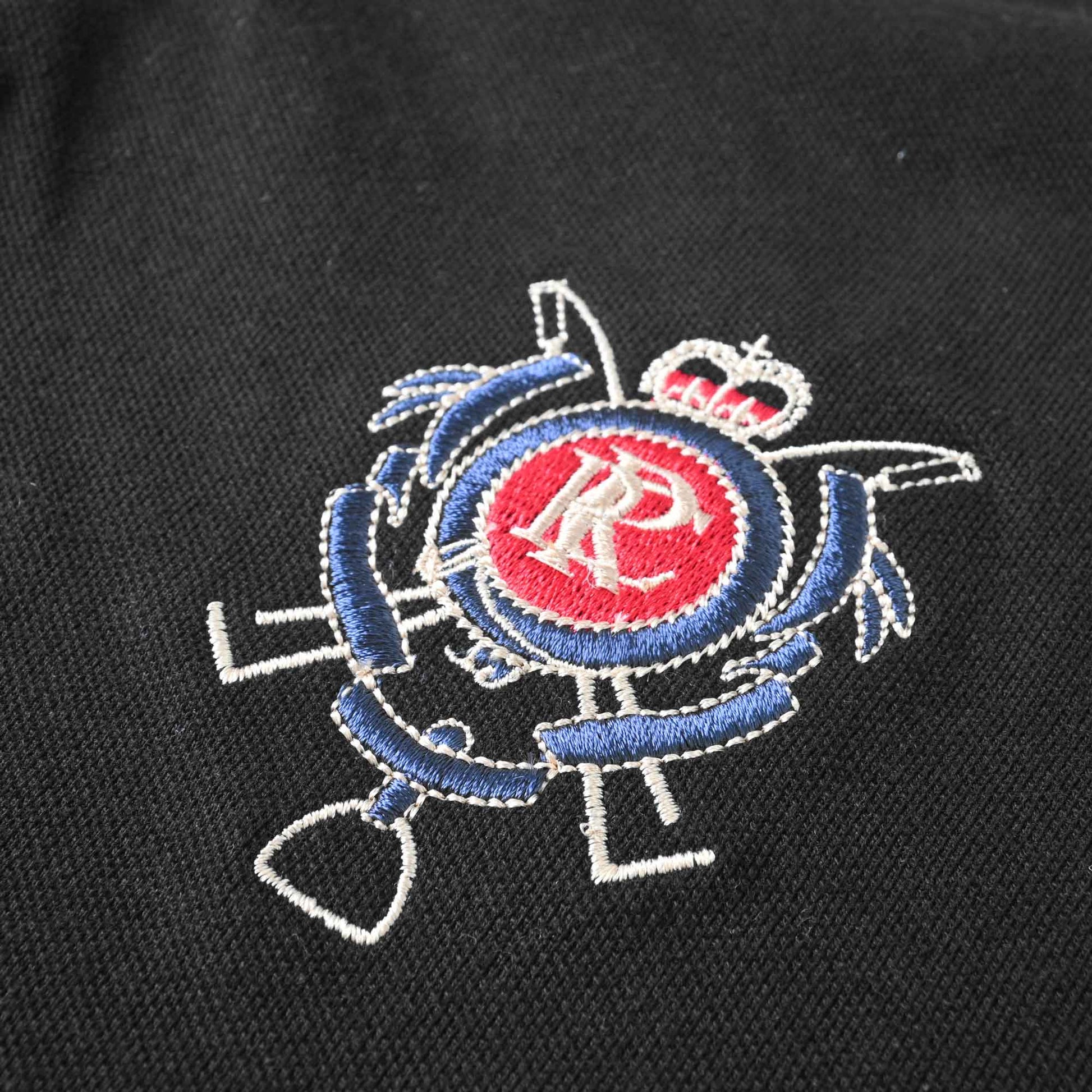 Polo Republica Men's PRC Crest Embroidered Contrast Panels Polo Shirt Men's Polo Shirt Polo Republica