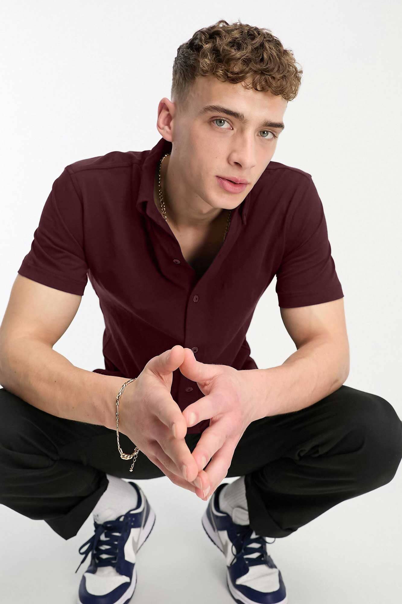 Polo Republica Men's Essentials Short Sleeve Pique Casual Shirt Men's Casual Shirt Polo Republica