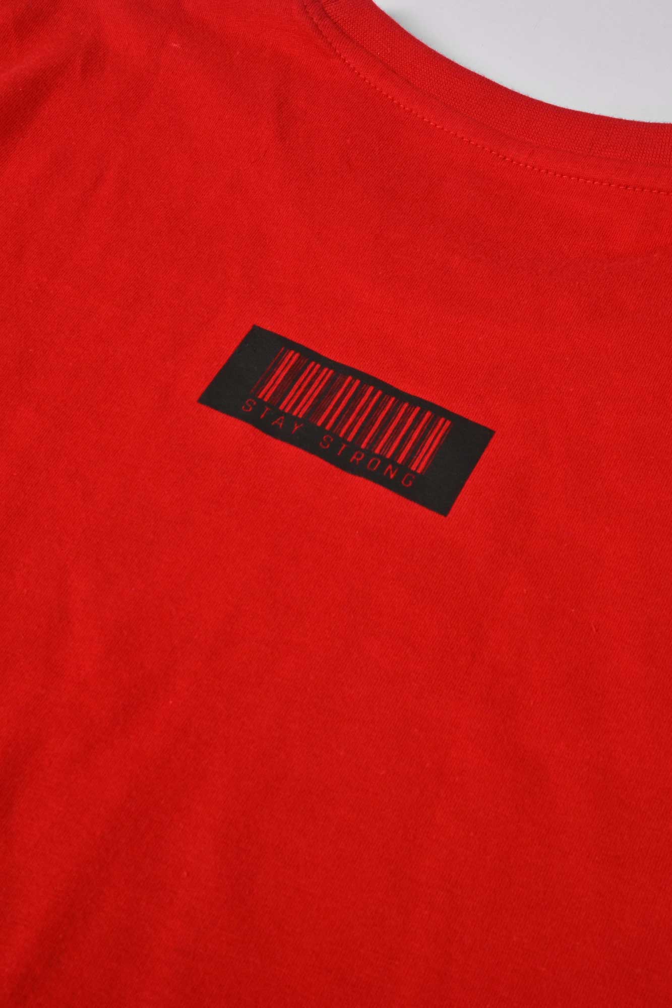 Polo Republica Men's Stay Strong Printed Crew Neck Tee Shirt Men's Tee Shirt Polo Republica