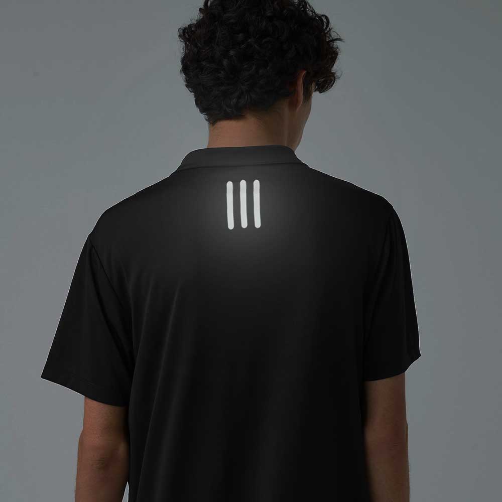 Polo Republica Men's Shoulder And Back Stripes Activewear Polo Shirt Men's Polo Shirt Polo Republica