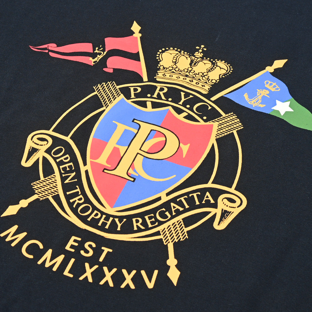 Polo Republica Men's PRC Trophy Printed Crew Neck Tee Shirt Men's Tee Shirt Polo Republica