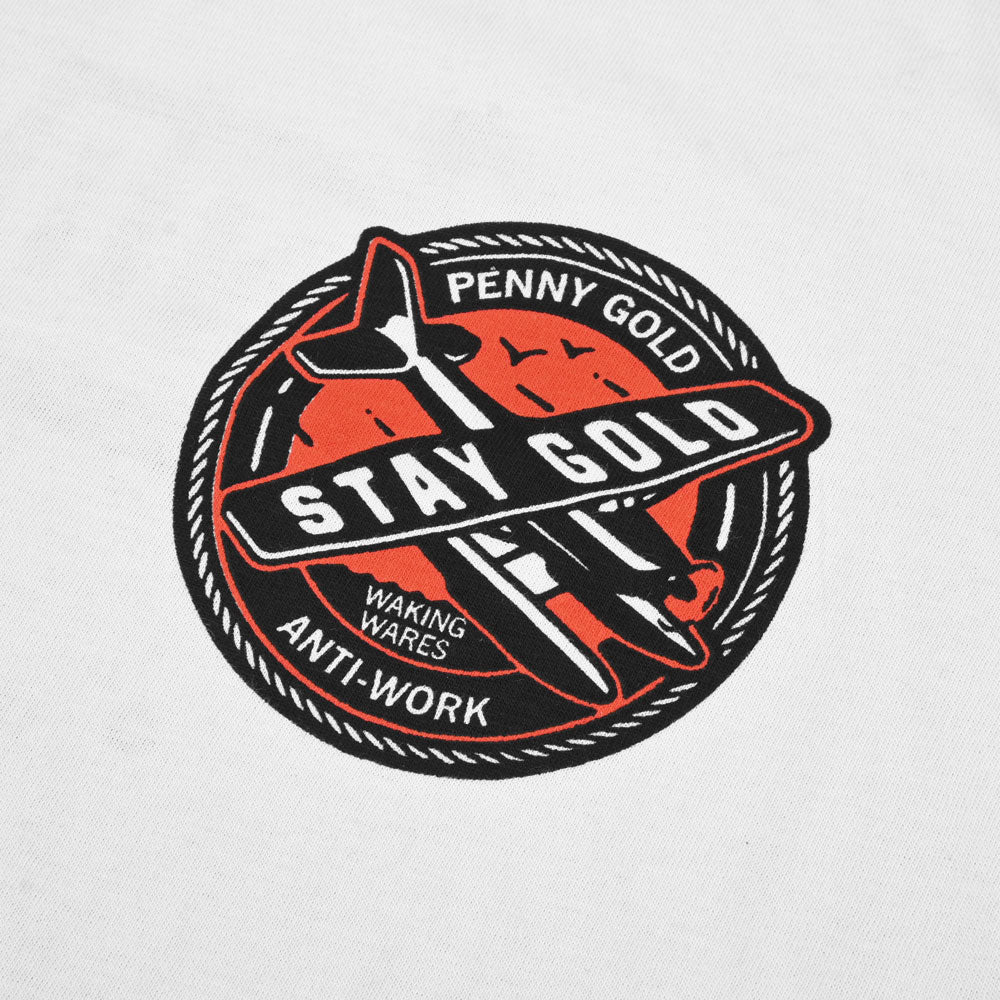 Polo Republica Men's Anti Work Printed Crew Neck Tee Shirt Men's Tee Shirt Polo Republica