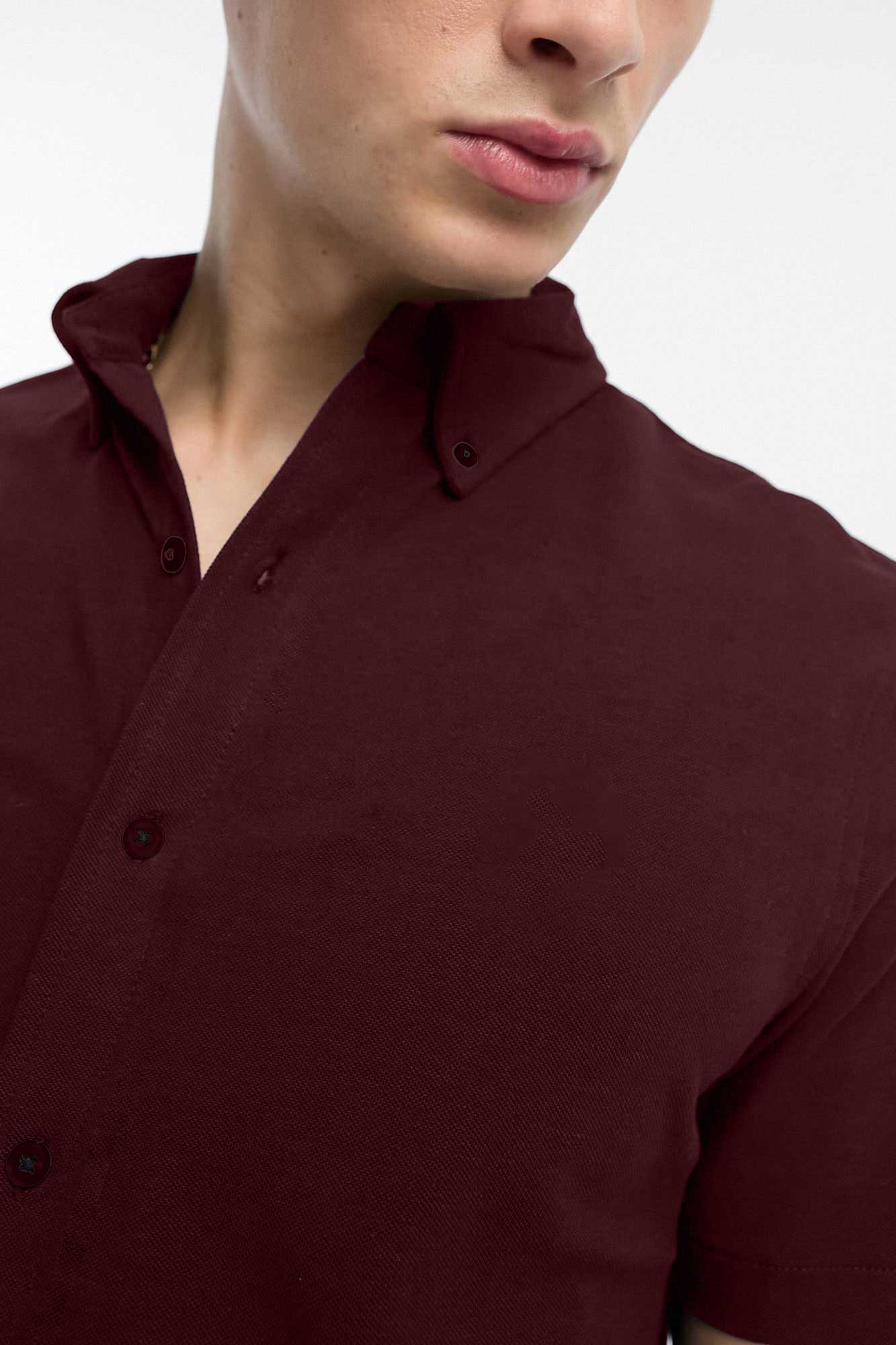 Polo Republica Men's Essentials Short Sleeve Pique Casual Shirt Men's Casual Shirt Polo Republica