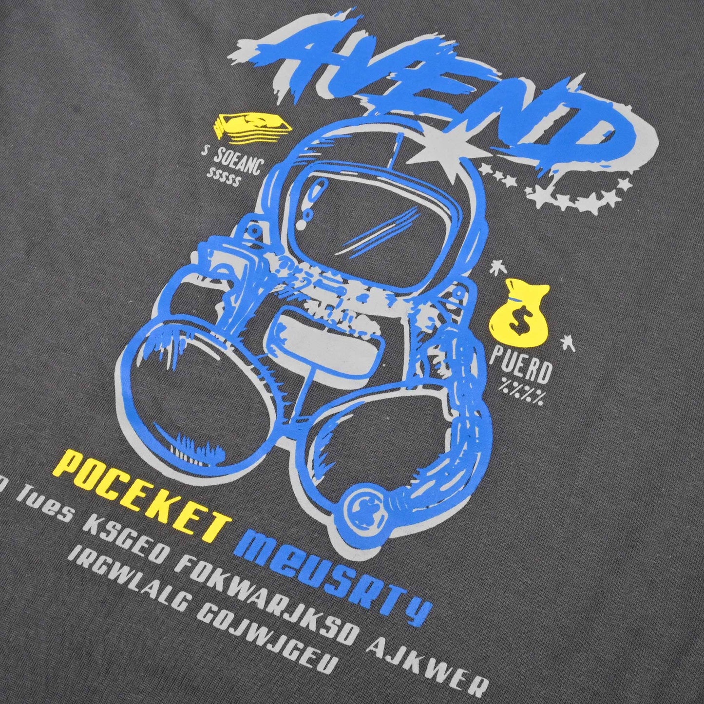 Polo Republica Men's Avend Printed Crew Neck Tee Shirt Men's Tee Shirt Polo Republica