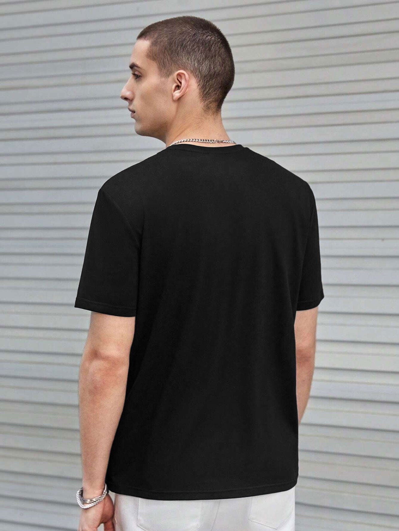 Polo Republica Men's Compact Printed Crew Neck Tee Shirt Men's Tee Shirt Polo Republica