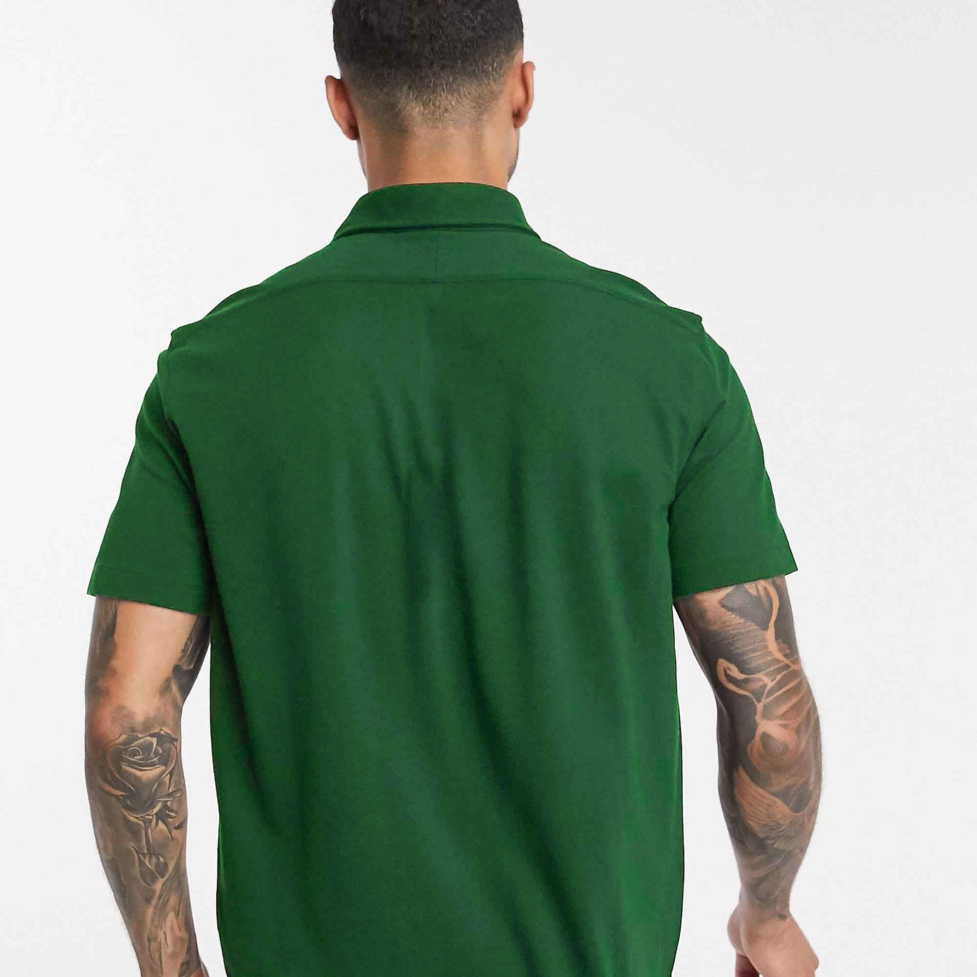 Polo Republica Men's Essentials Short Sleeve Pique Casual Shirt Men's Casual Shirt Polo Republica