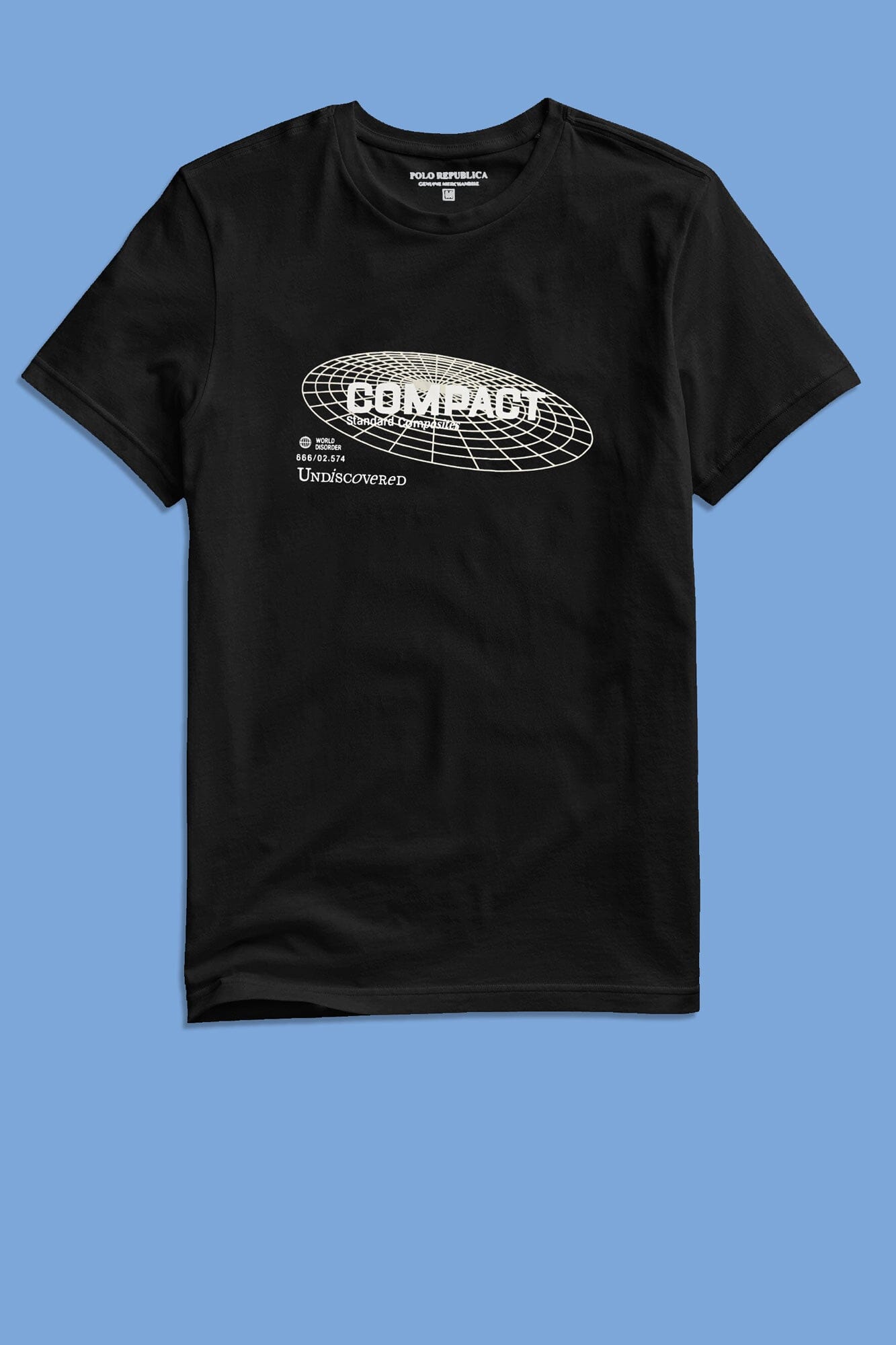 Polo Republica Men's Compact Printed Crew Neck Tee Shirt Men's Tee Shirt Polo Republica