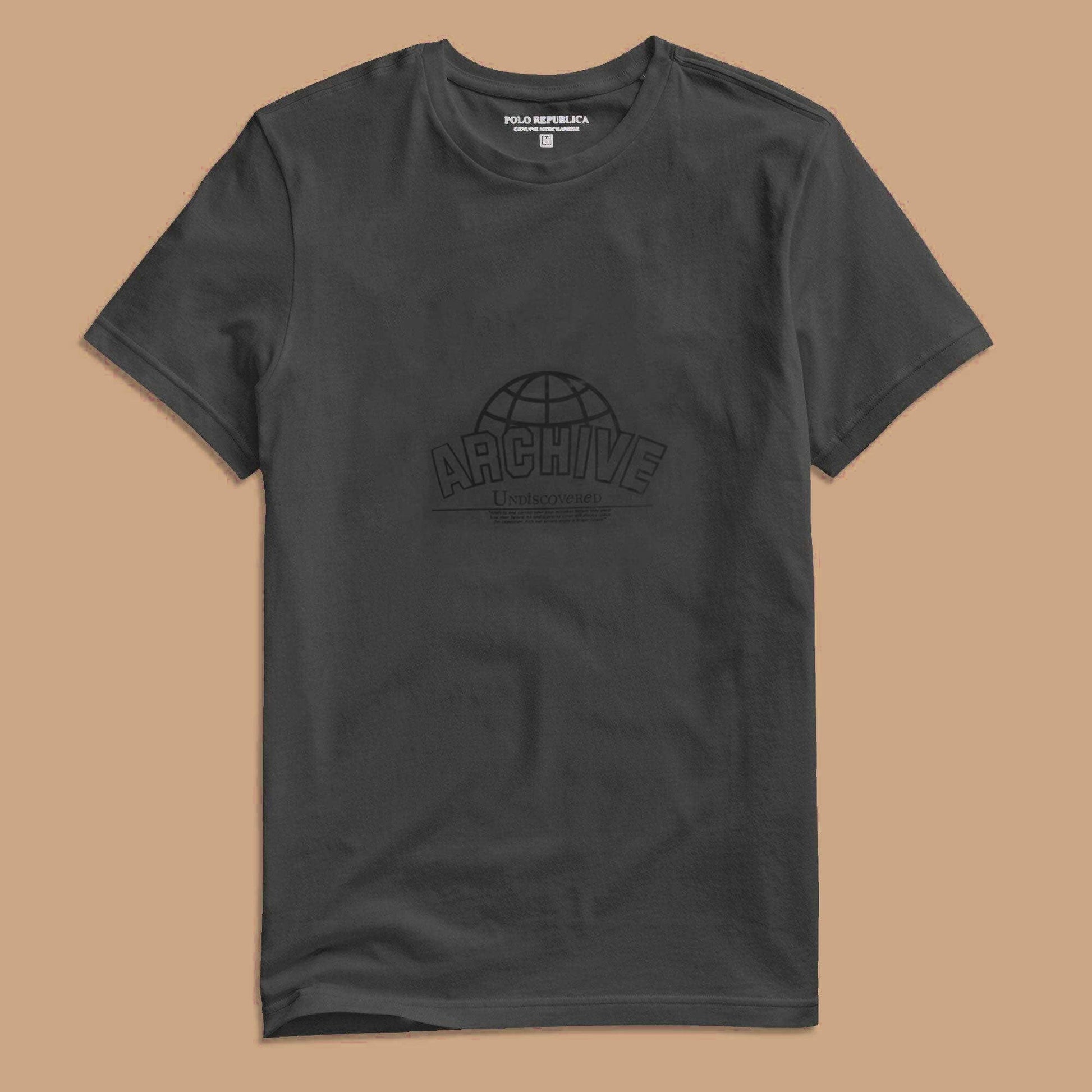 Polo Republica Men's Archive Printed Crew Neck Tee Shirt Men's Tee Shirt Polo Republica