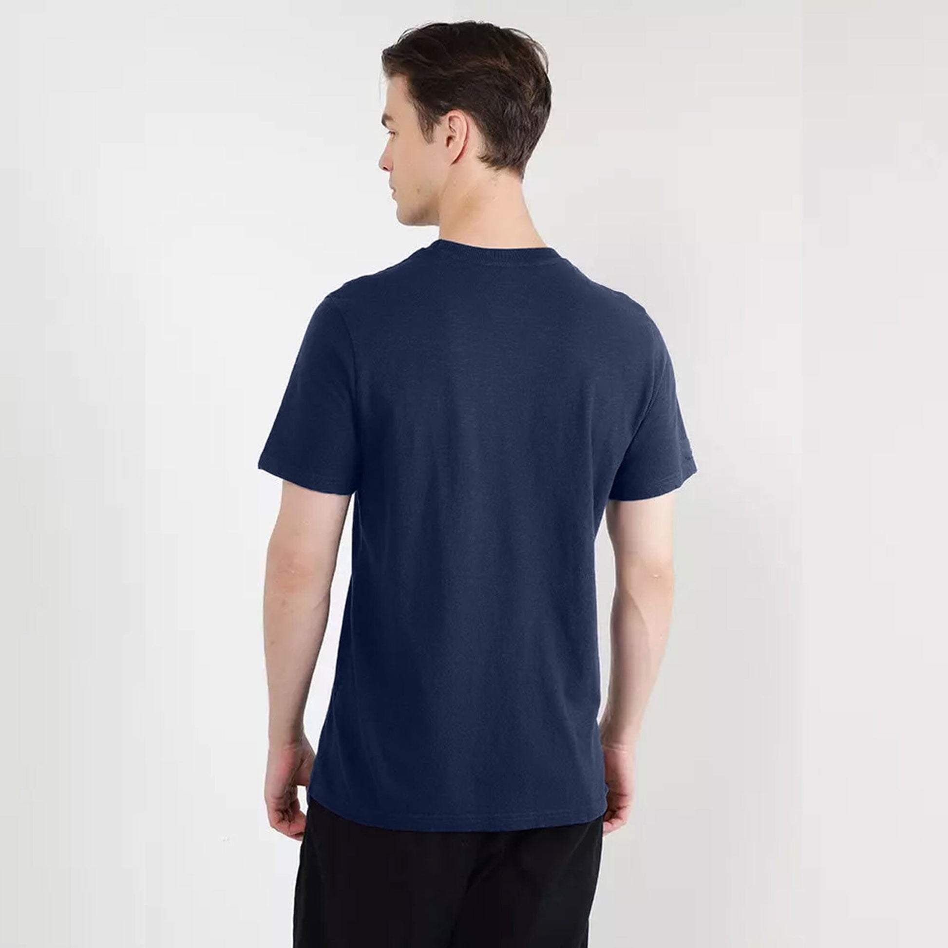 Polo Republica Men's World Wide Printed Crew Neck Tee Shirt