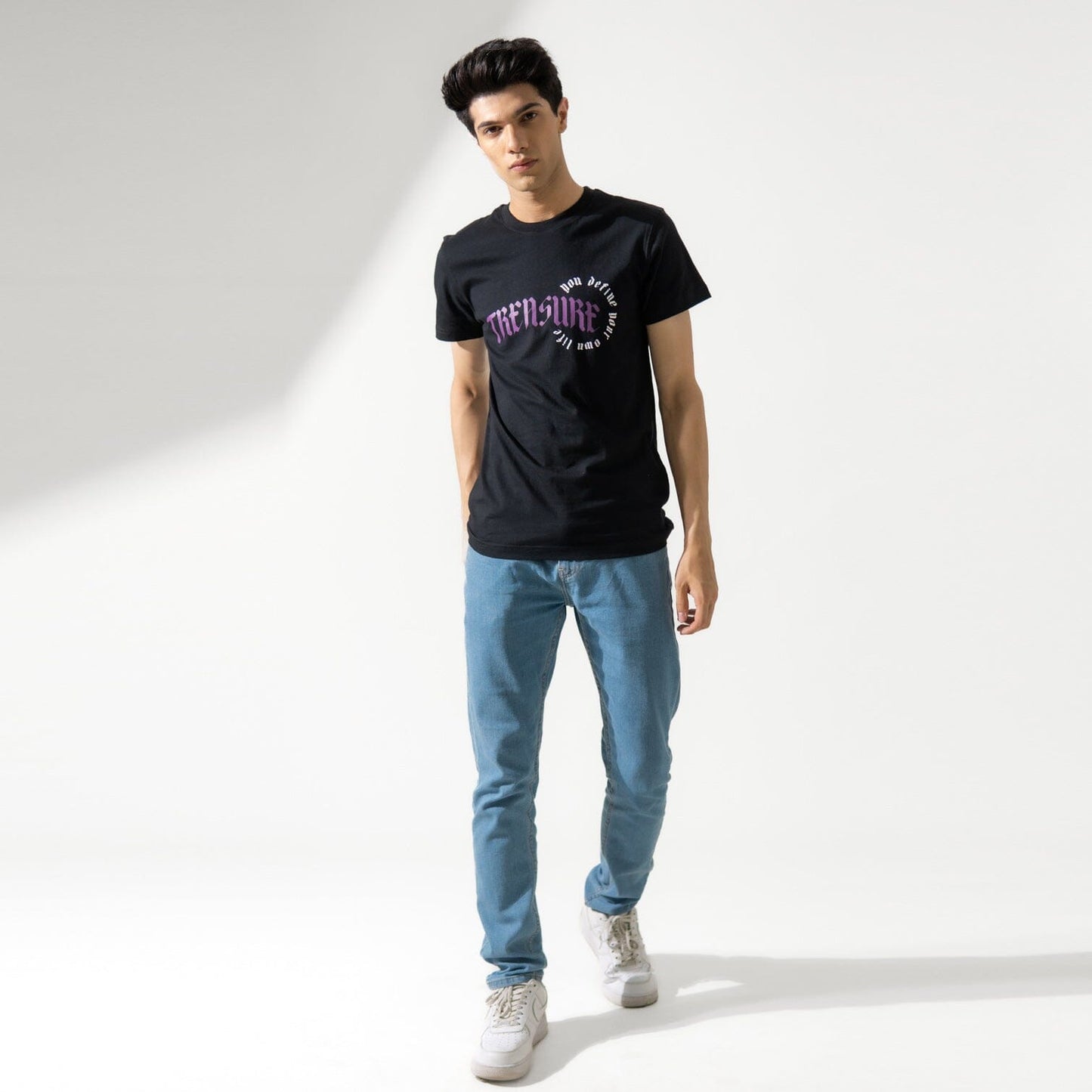 Polo Republica Men's Treasure Printed Crew Neck Tee Shirt Men's Tee Shirt Polo Republica