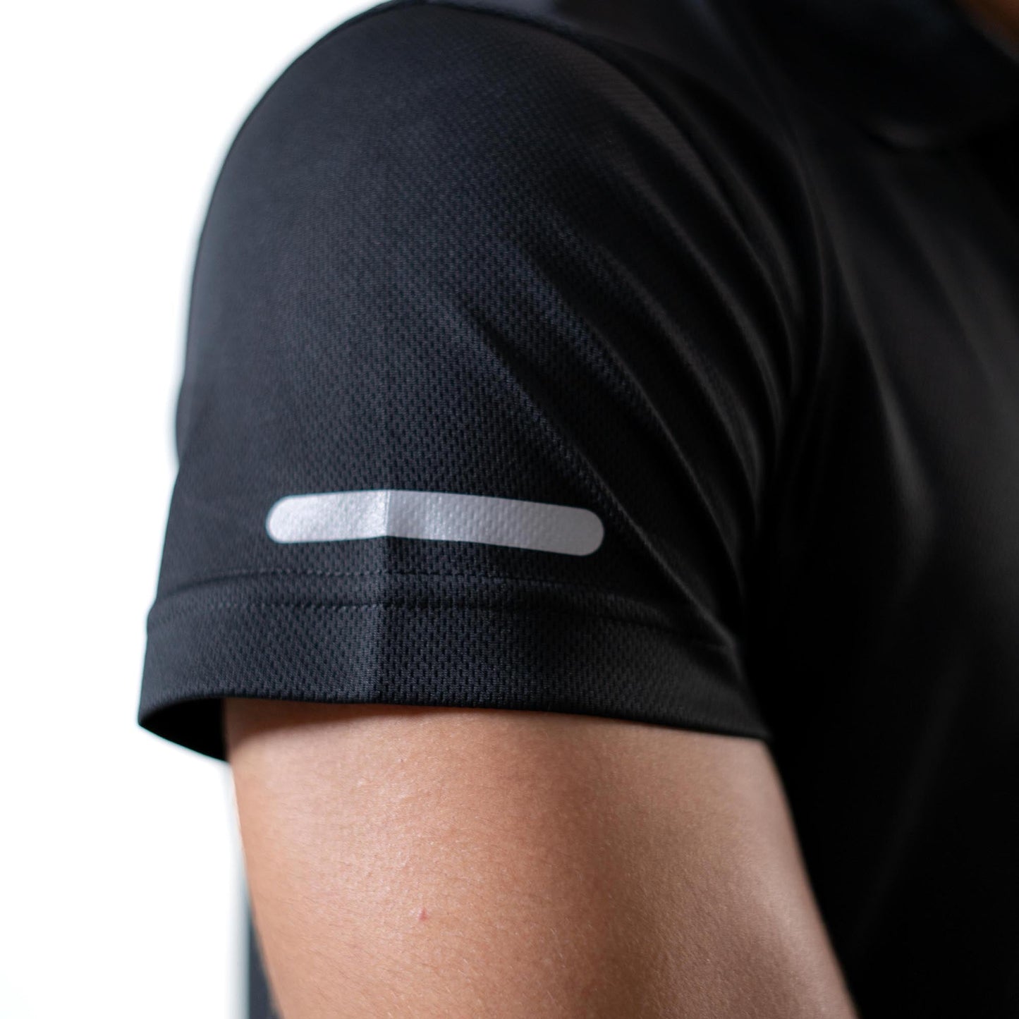 Polo Republica Men's PRC With Strips Printed Activewear Polo Shirt