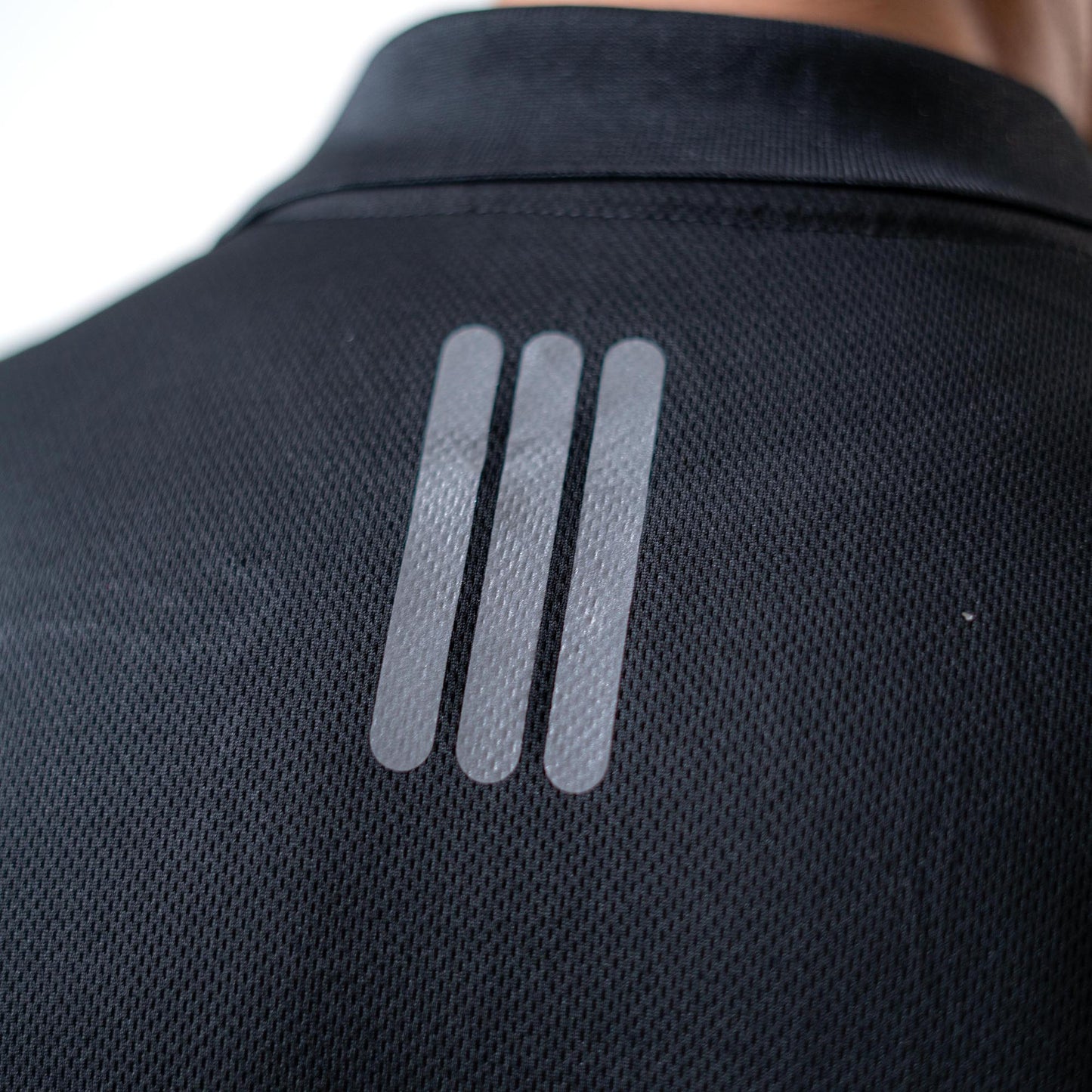 Polo Republica Men's PRC With Strips Printed Activewear Polo Shirt