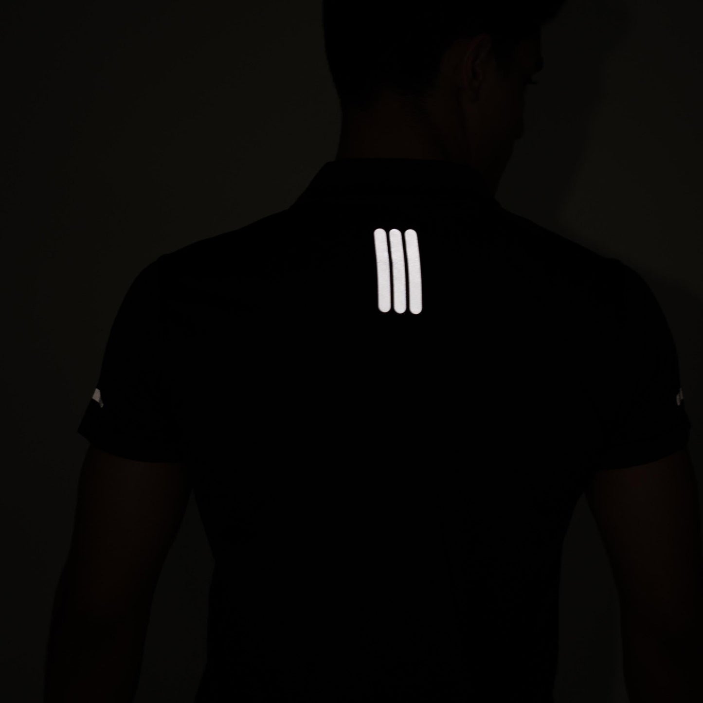 Polo Republica Men's PRC With Strips Printed Activewear Polo Shirt