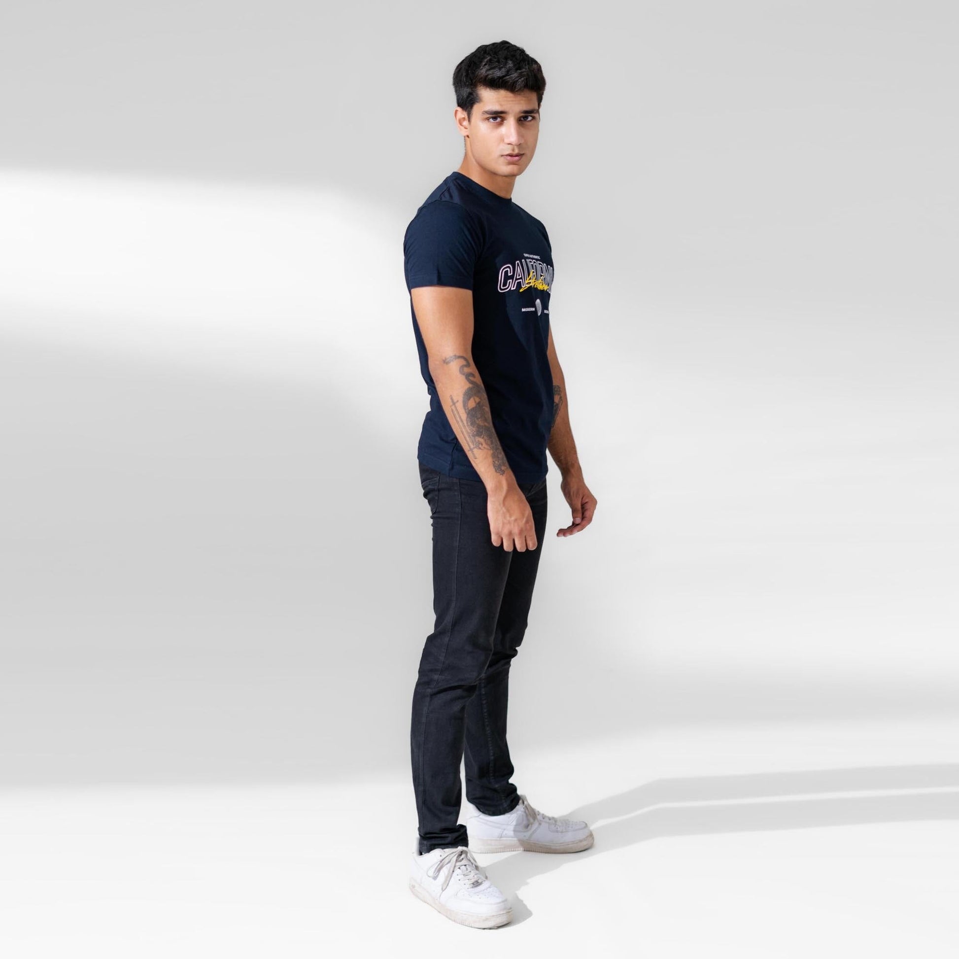 Polo Republica Men's Supply Authentic California Printed Crew Neck Tee Shirt Men's Tee Shirt Polo Republica