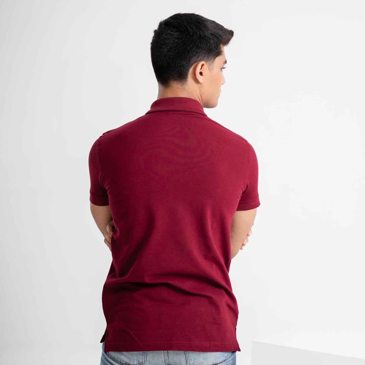 Polo Republica Men's Emblem & 7 Embroidered Short Sleeve Polo Shirt Men's Polo Shirt Polo Republica