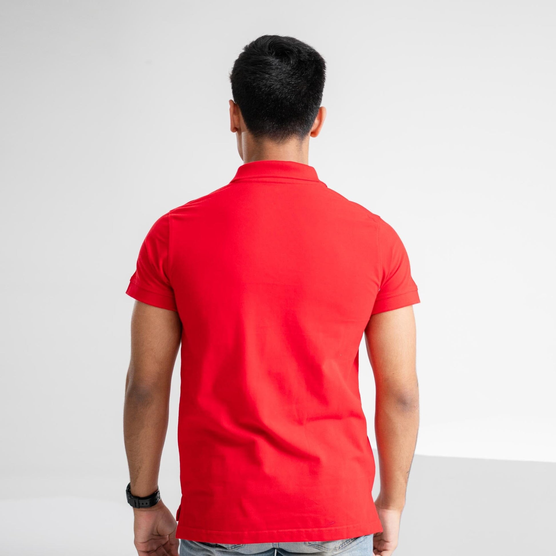 Polo Republica Men's Signature Pony & Crest Embroidered Short Sleeve Polo Shirt Men's Polo Shirt Polo Republica