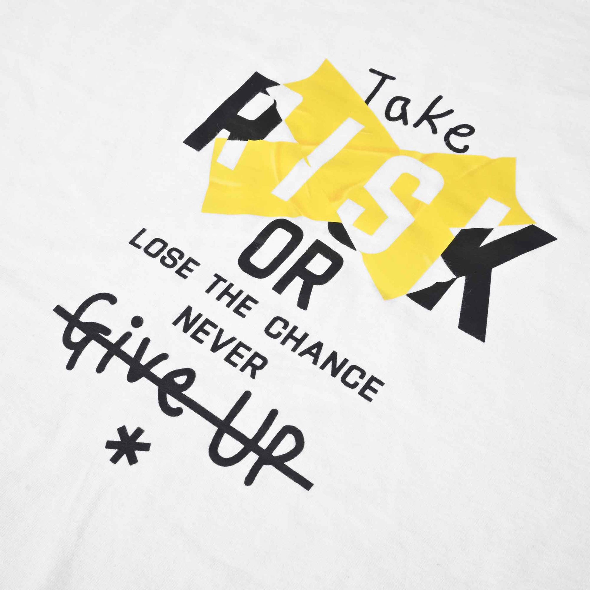 Polo Republica Men's Take Risk Printed Crew Neck Tee Shirt Men's Tee Shirt Polo Republica