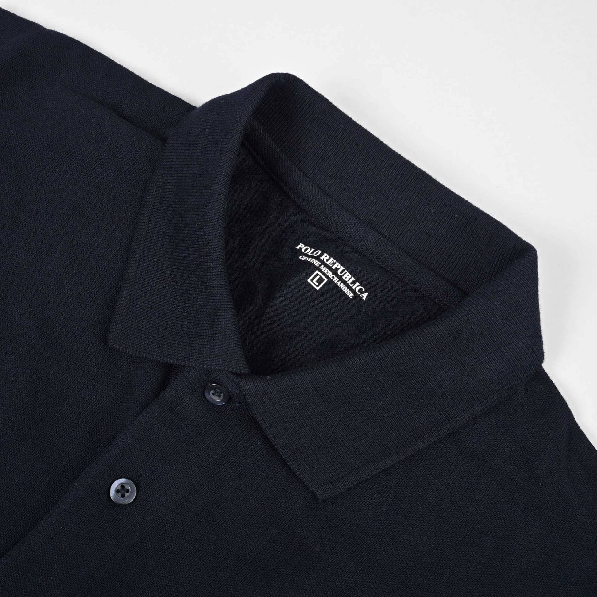 Polo Republica Men's Signature Pony & Crown Crest Embroidered Short Sleeve Polo Shirt Men's Polo Shirt Polo Republica