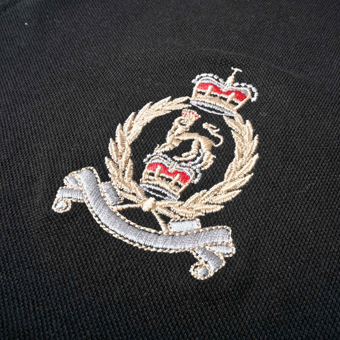 Polo Republica Men's Twin Pony & Crest Embroidered Short Sleeve Polo Shirt