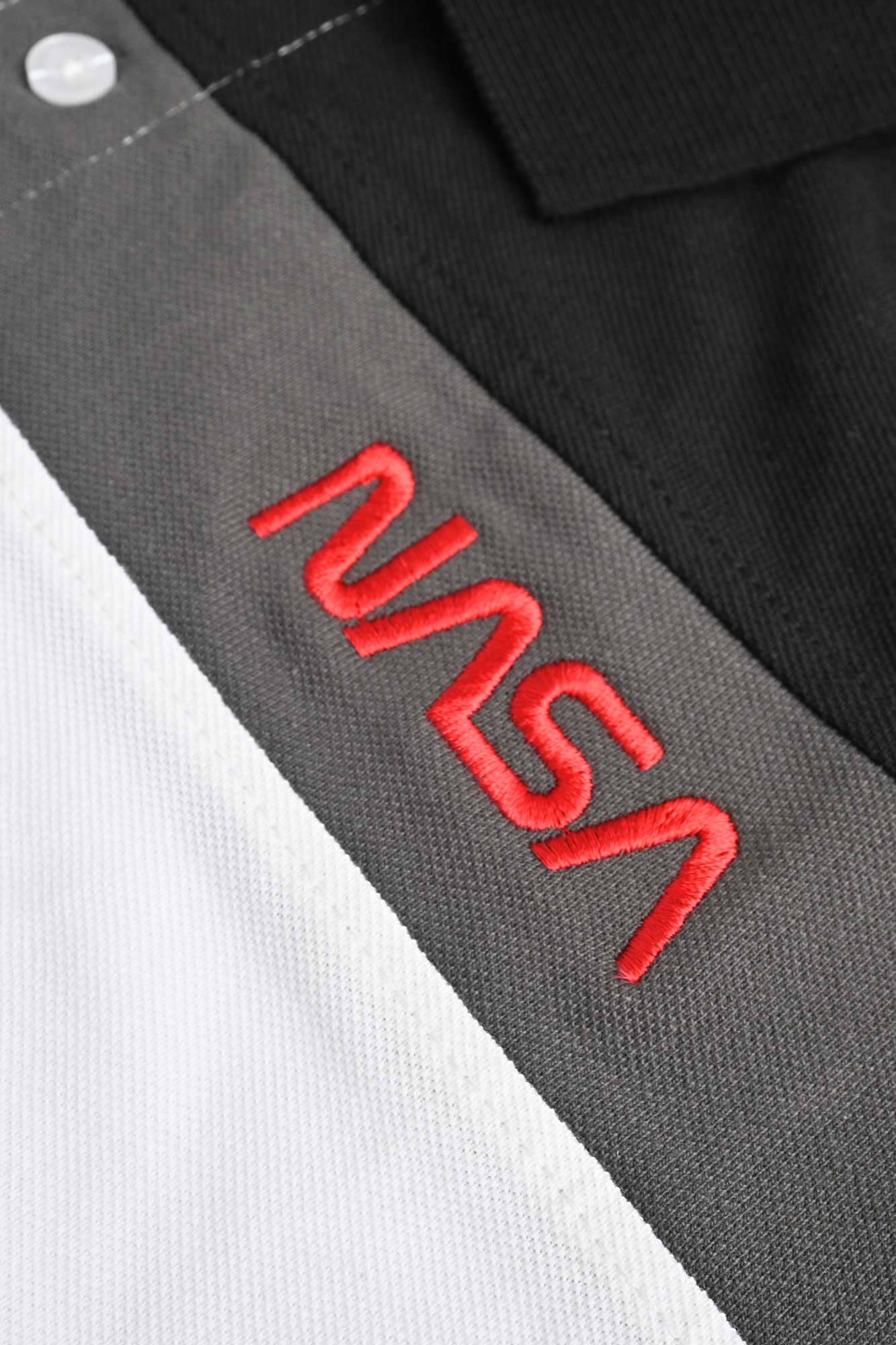 Polo Republica Men's Nasa Embroidered Panels Style Polo Shirt Men's Polo Shirt Polo Republica