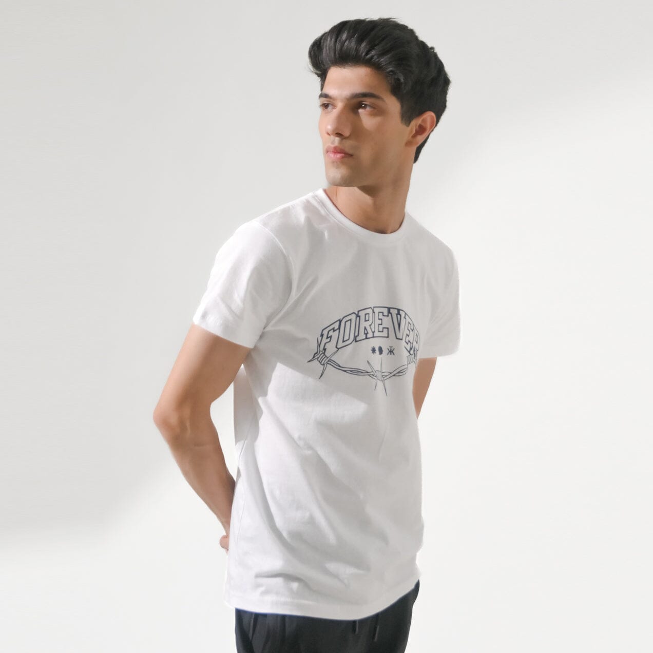 Polo Republica Men's Forever Printed Crew Neck Tee Shirt Men's Tee Shirt Polo Republica