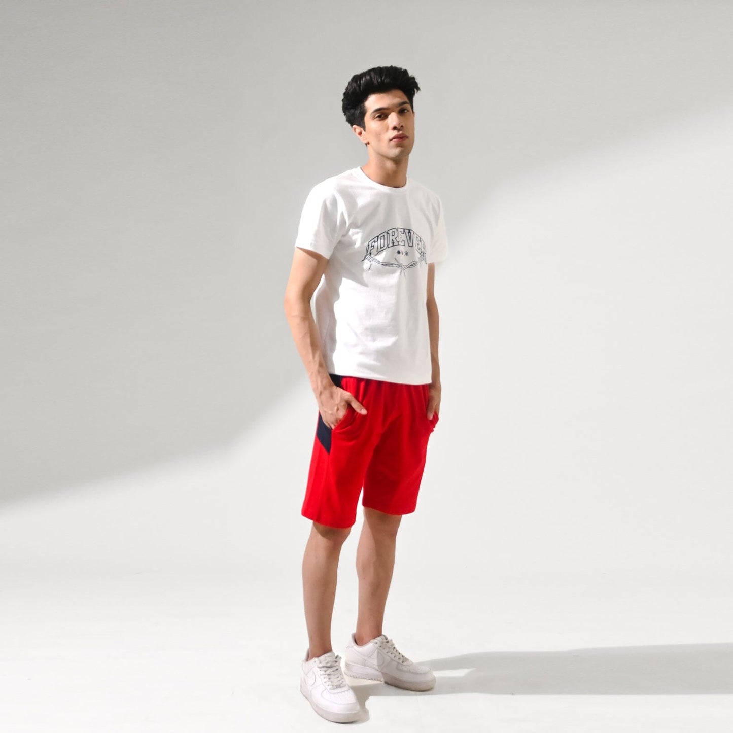 Polo Republica Men's Foshan Contrast Panel Pique Shorts Men's Shorts Polo Republica