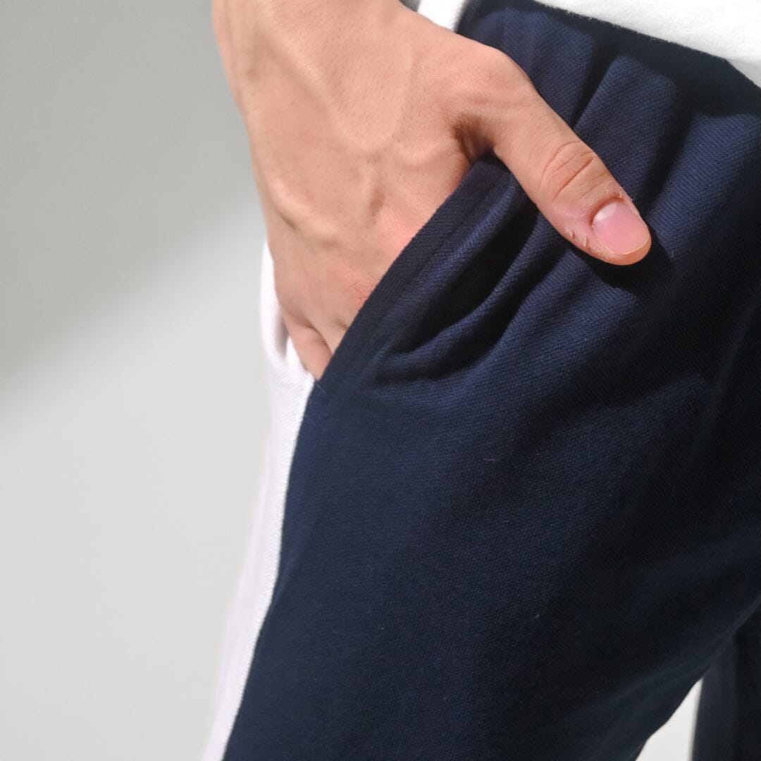 Polo Republica Men's Ascona Contrast Panel Pique Shorts Men's Shorts Polo Republica